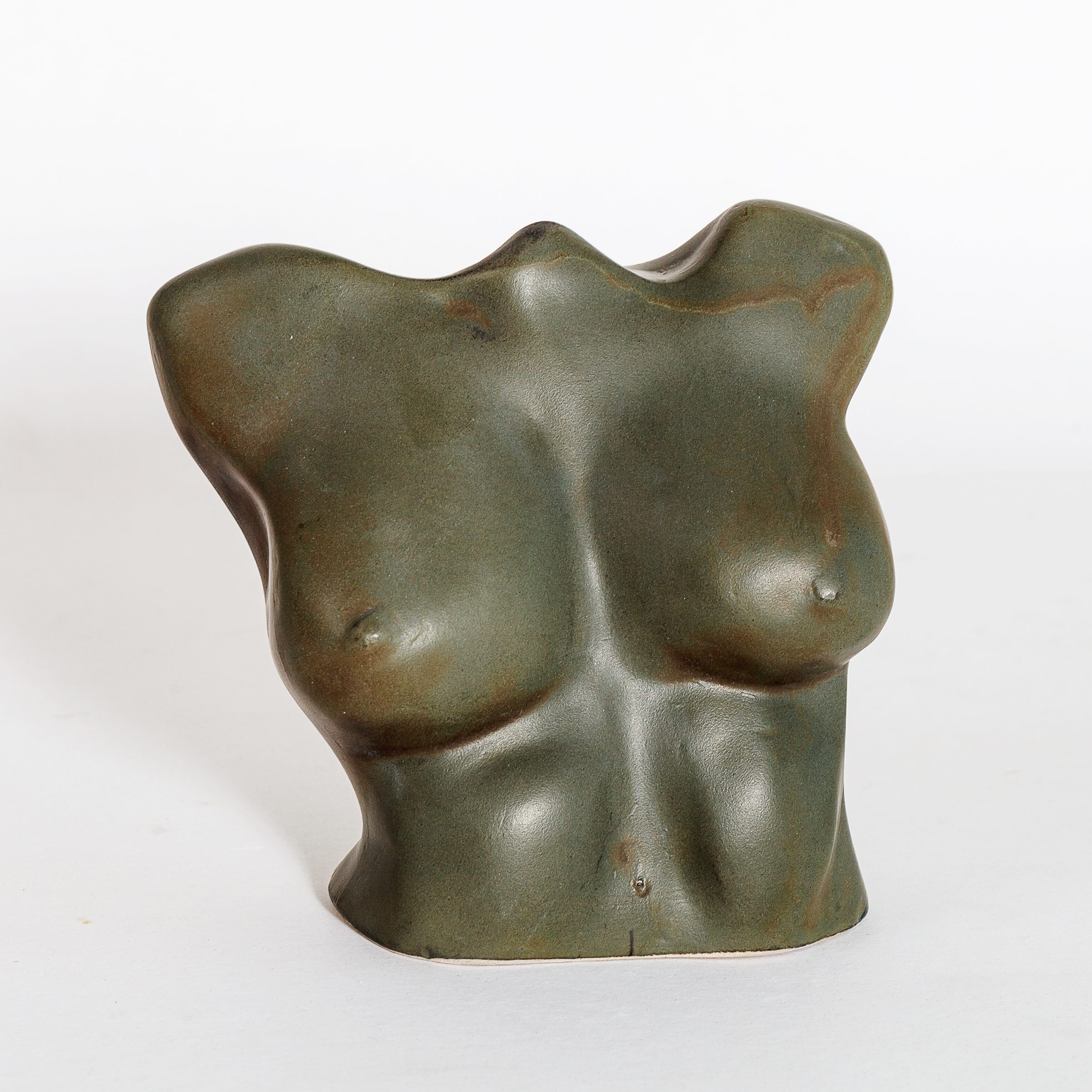 Nuna Terra Ceramics sculptural torso vessel
