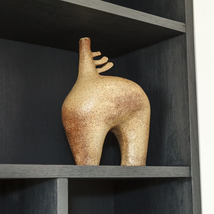Ceramic sculptural object detail