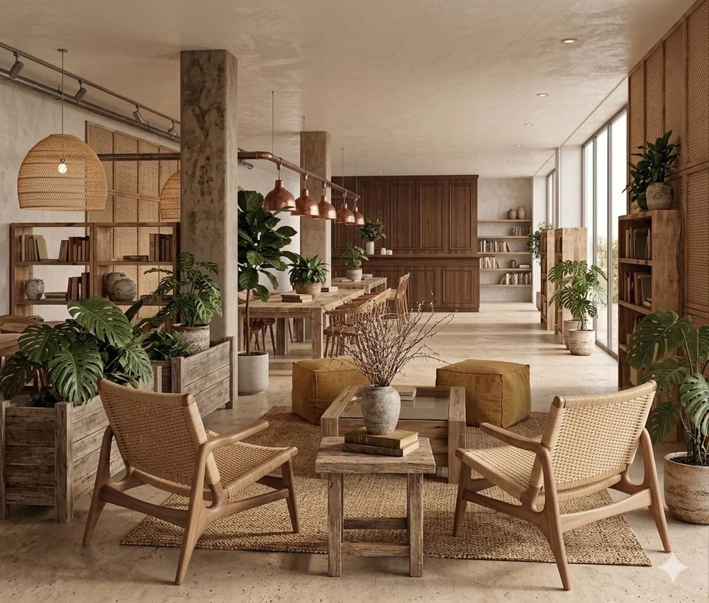 Villa María La Planicie lounge seating