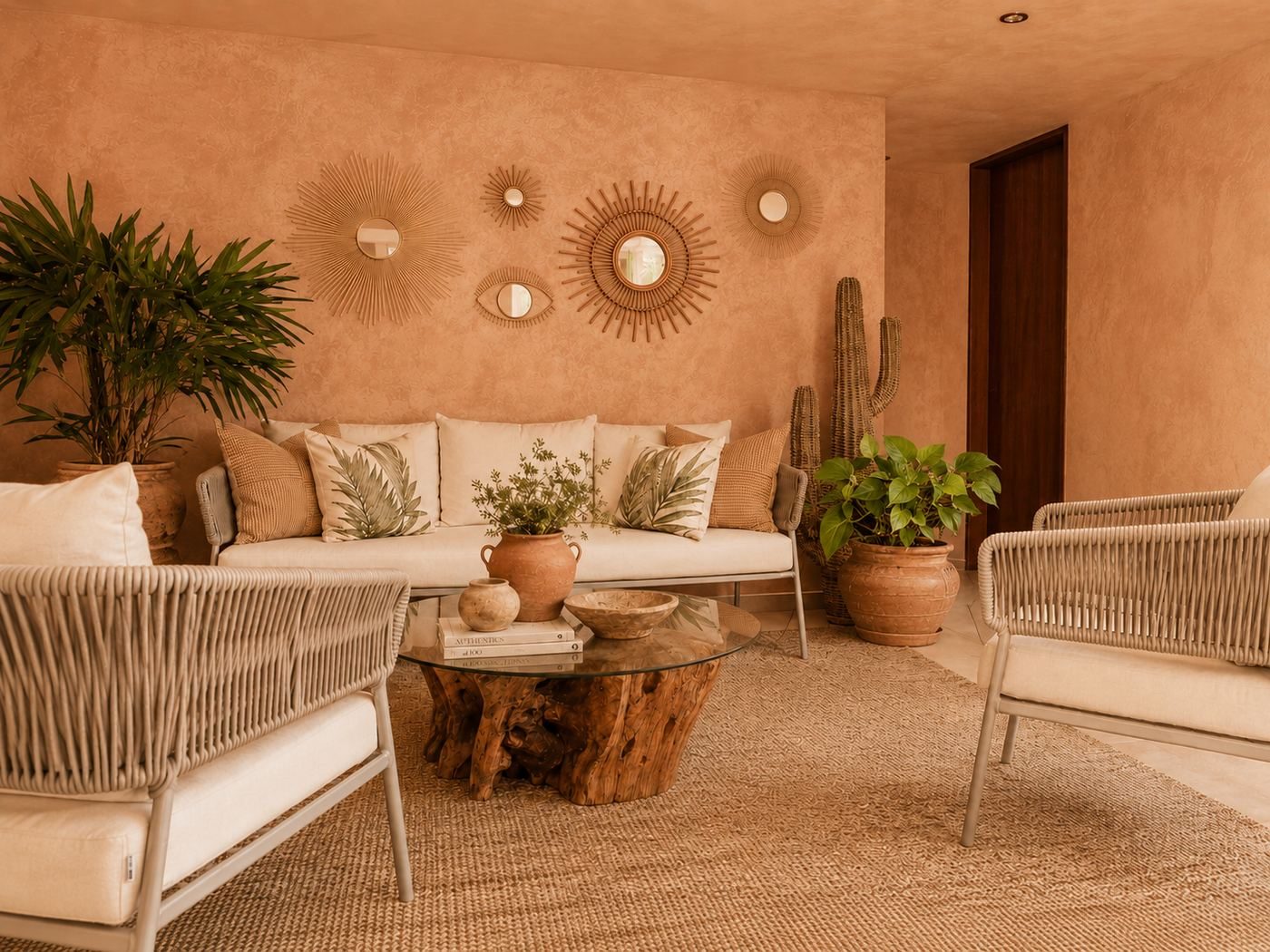 Casa Terracota living room