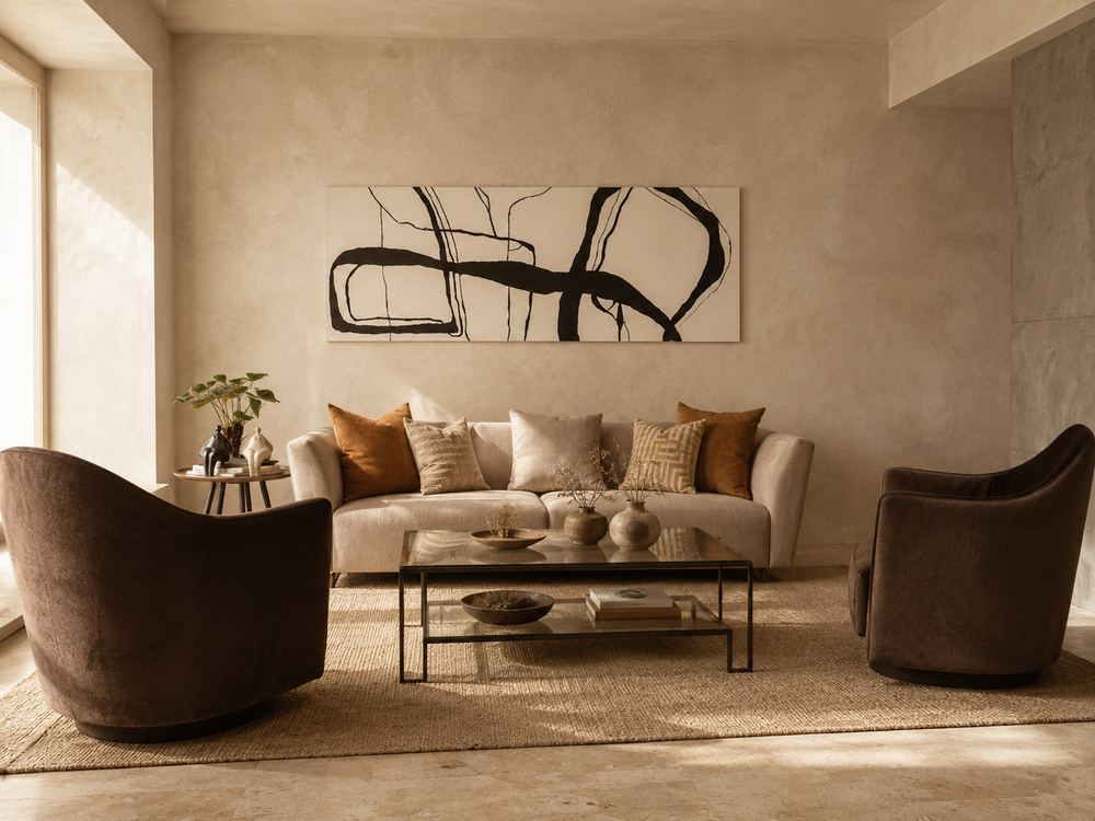 Casa Terracota side table styling