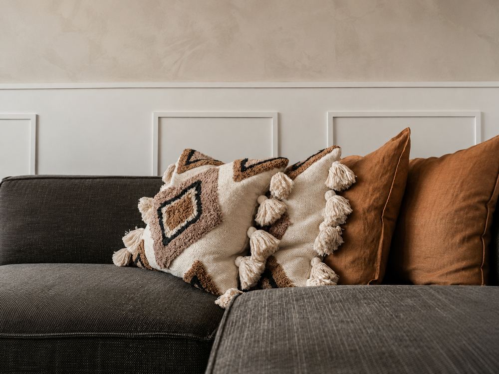 Azul Loft cushion detail