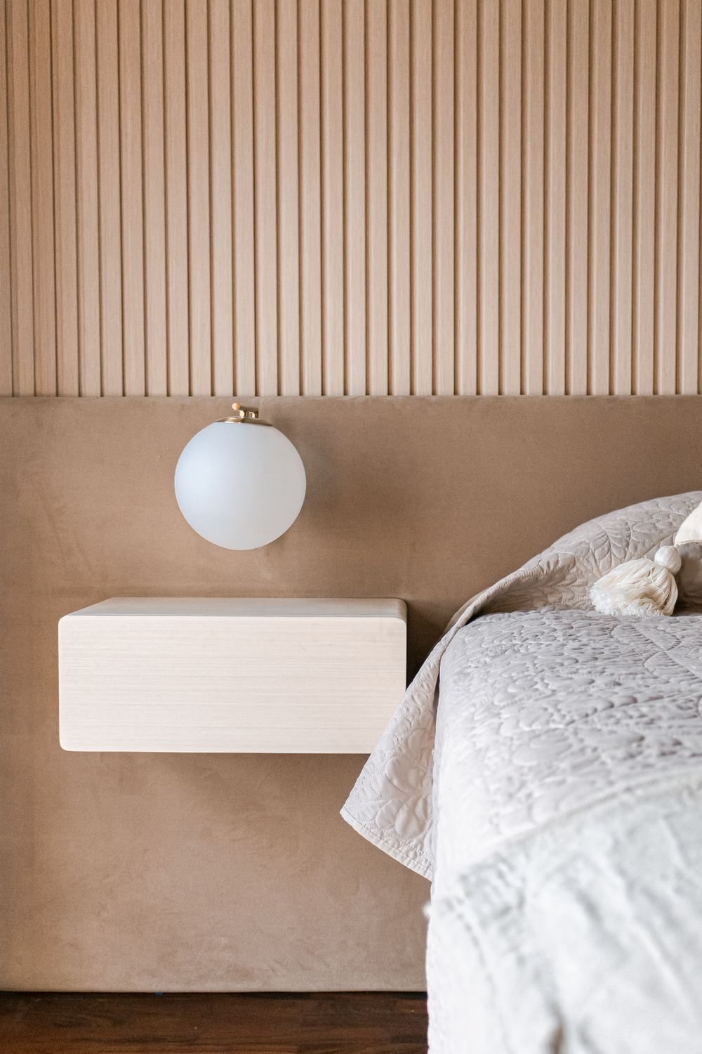 Azul Loft bedside nightstand detail