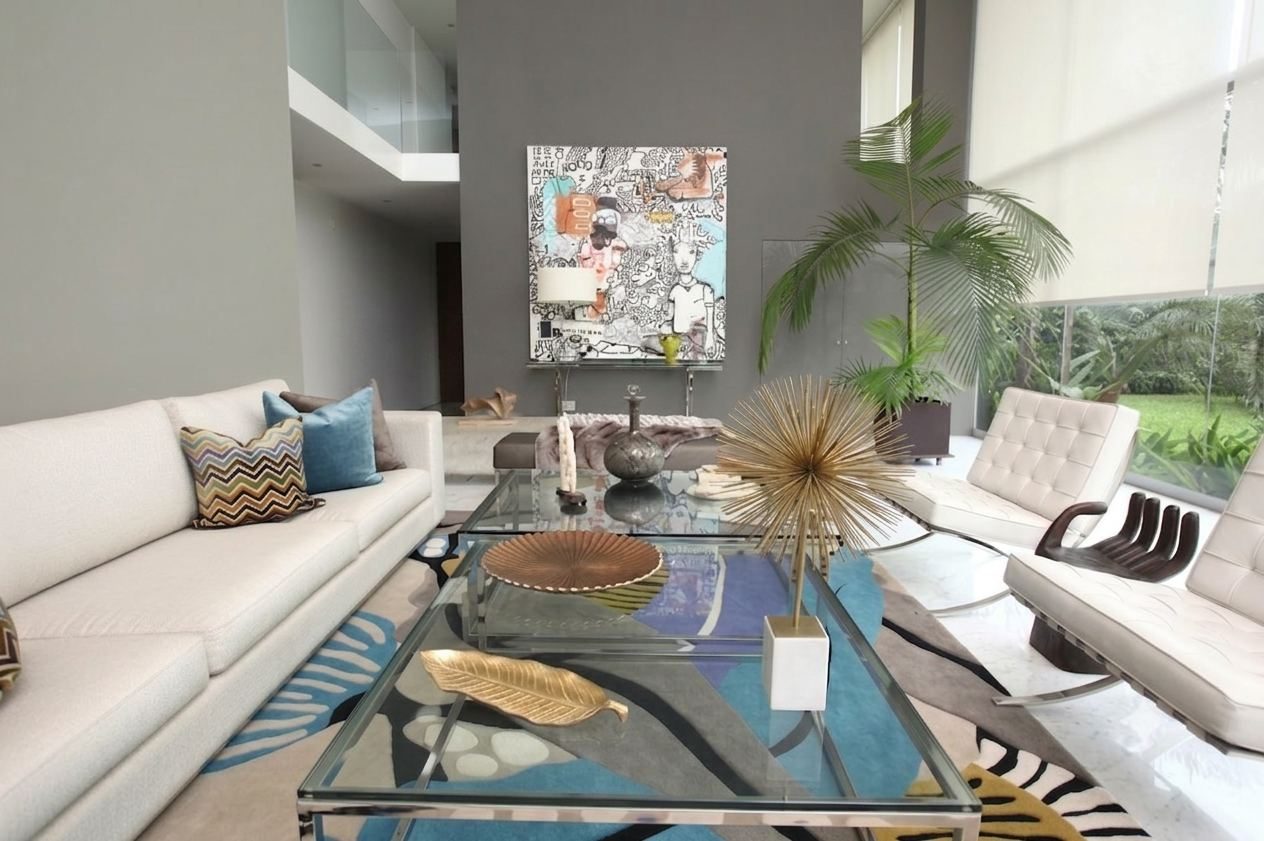 Gallery House living room
