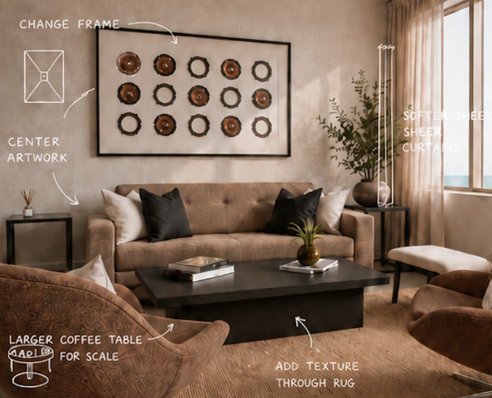 Design consultation annotated concept notes